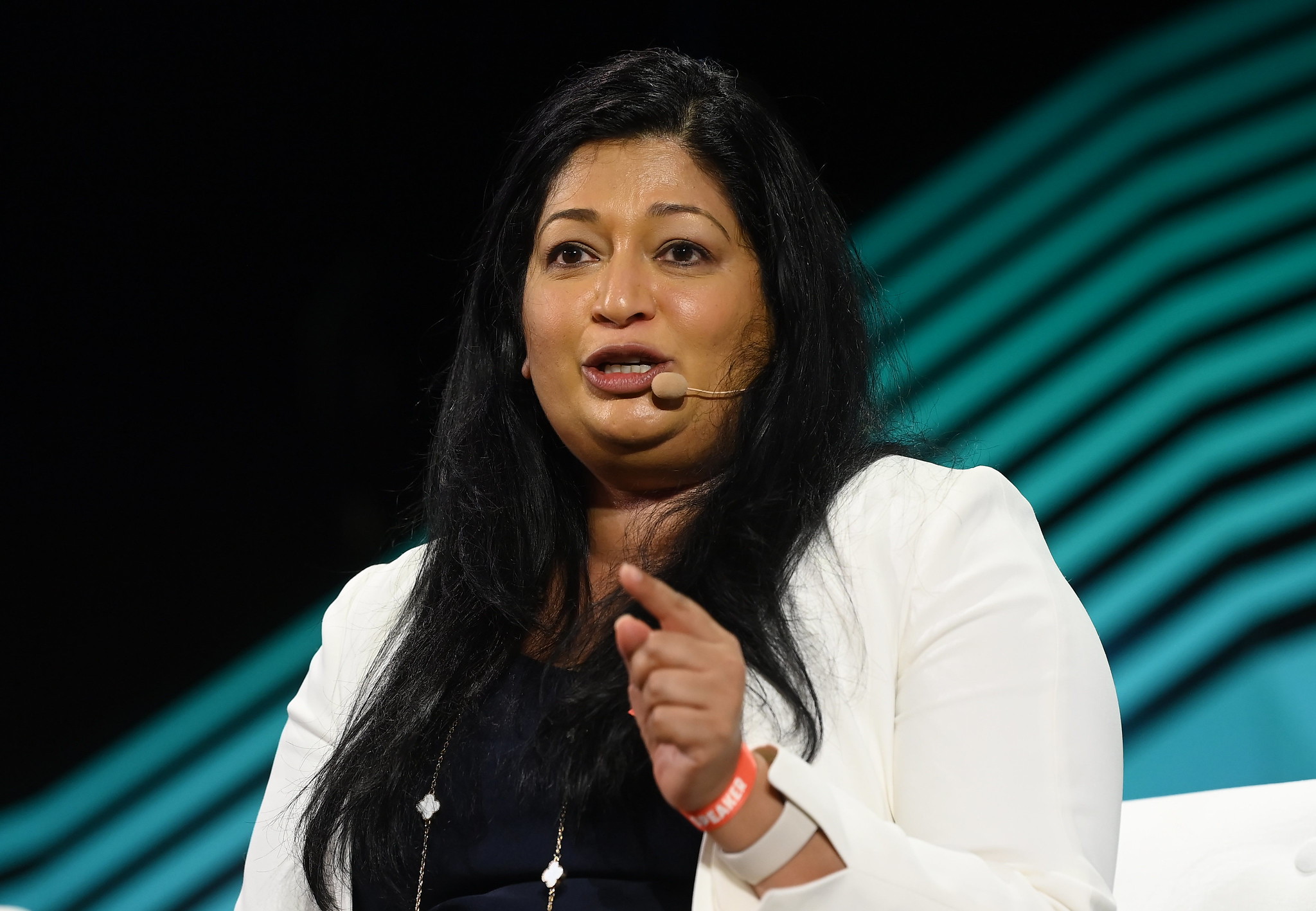 Padmini Gupta, Co-founder & CEO, Xare, on MoneyConf Stage during day one of Collision 2022 at Enercare Centre in Toronto, Canada