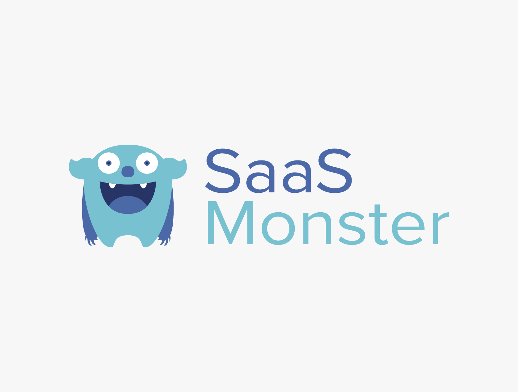 saas monster logo