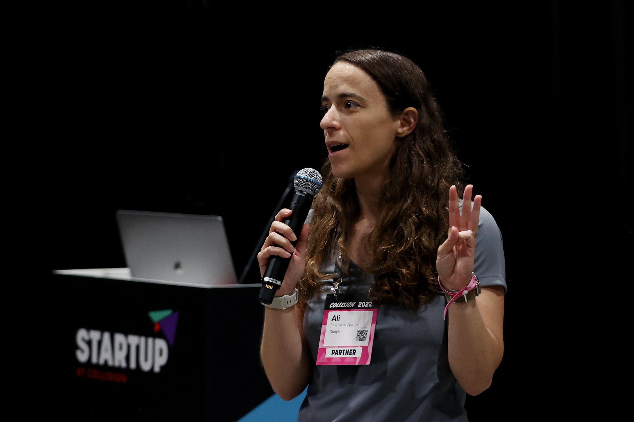 Ali Goldstein Norup, Head of Americas, VC and Startup Ecosystem, Google Cloud, Google, on Startup Masterclasses Stage,