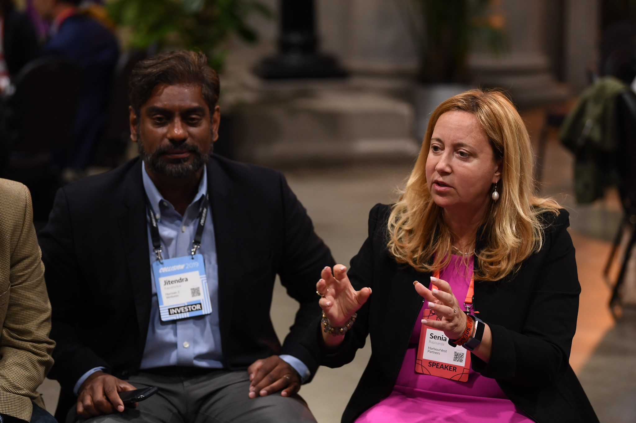 Venture Roundtables during day two of Collision 2019 at Enercare Center in Toronto, Canada